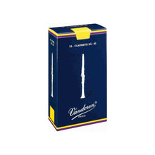 Load image into Gallery viewer, Vandoren Bb Clarinet Traditional Reeds - Strength 1.0 - CR101 - 10 Per Box