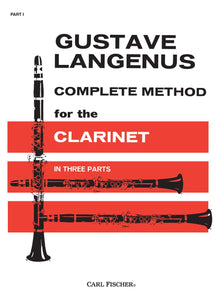 Langenus Complete Method for Bb Clarinet Part 1 - O1402