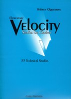 Opperman Elementary Velocity Studies For Clarinet - 5432