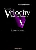 Opperman Advanced Velocity, Studies For Clarinet - O5434
