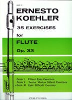 KOEHLER 35 EXERCISES FOR FLUTE OP.33 BOOK 3 - 2499