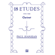 18 Etudes for Clarinet - By Paul Jeanjean