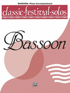 Classic Festival Solos (Bassoon), Volume 1: Piano Acc.