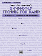 Strictly Technic for Band: Baritone Saxophone