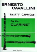 CAVALLINI 30 CAPRICES FOR THE CLARINET - O106