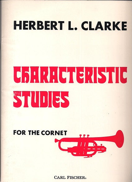 Characteristic Studies for Cornet - by Herbert L. Clarke