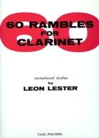 LESTER 60 RAMBLES FOR CLARINET - O4239