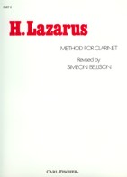 LAZARUS METHOD FOR CLARINET PART 2 - O328