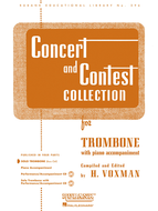 Rubank Concert & Contest Collection for Trombone: Solo Part