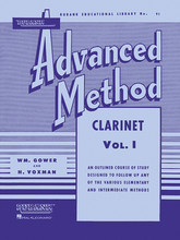 Load image into Gallery viewer, Rubank Advanced Method: Clarinet, Volume 2 / HL04470320