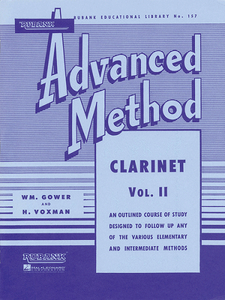 Rubank Advanced Method: Clarinet, Volume 2 / HL04470320
