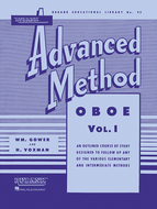 Rubank Advanced Method: Oboe Oboe, Volume 1 / HL04470410