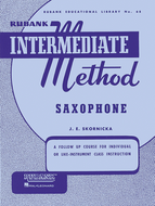 Rubank Intermediate Method: Saxophone