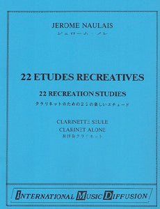 22 Etudes Recreatives - Jerome Naulais