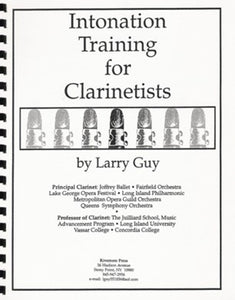Intonation Training for Clarinetists by Larry Guy