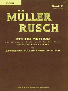 MULLER RUSCH STRING METHOD BOOK 2 - VIOLIN
