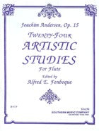 ANDERSEN 24 ARTISTIC STUDIES FOR FLUTE - B419