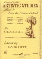Cavallini Artistic Studies for Clarinet Book 3 - B390