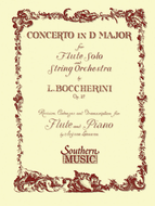 Concerto in D Major Op. 27 for Flute by Luigi Boccherini Arr. Ary Van Leeuwen