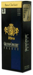 Grand Concert Select Bass Clarinet Reeds - 5 Per Box