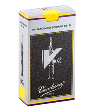 Load image into Gallery viewer, Vandoren V12 Soprano Sax Reeds - 10 Per Box