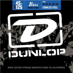 Dunlop Stainless Steel 5 String Bass Guitar String Sets