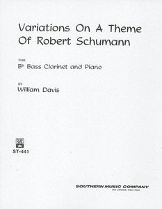 Variations on A Theme of Robert Schumann by: William Mac Davis - ST441