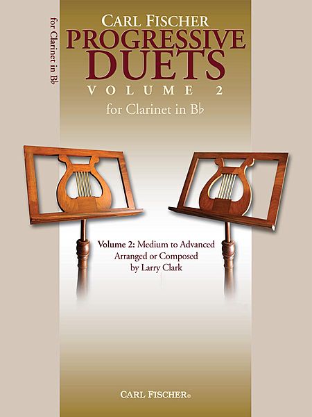 Carl Fischer Progressive Duets Volume 2 for Clarinets- WF105