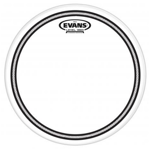 Evans EC2 Clear SNARE/TOM/TIMBALE Drum Head - 13