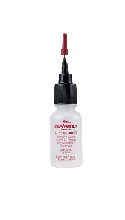 Superslick Key & Rotor Oil with Needle Tip Applicator