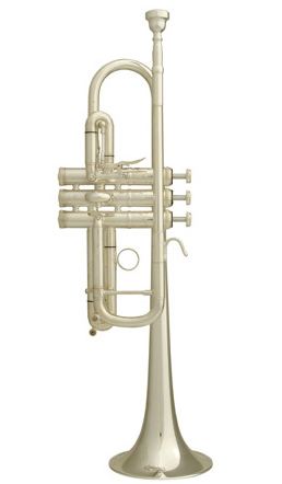 B&S Challenger X-Line C Trumpet - Silver Plated - Fixed Classical Bell - Dcxf-S