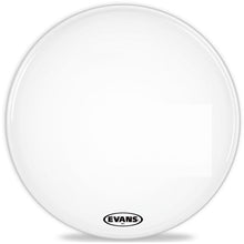 Load image into Gallery viewer, Evans White Marching Bass Drum Head - 18 MX1