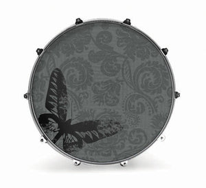 Evans Graphics Bass Drum Head - Butterfly 2