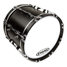 Load image into Gallery viewer, Evans MS1 White Marching Bass Drum Head - 22