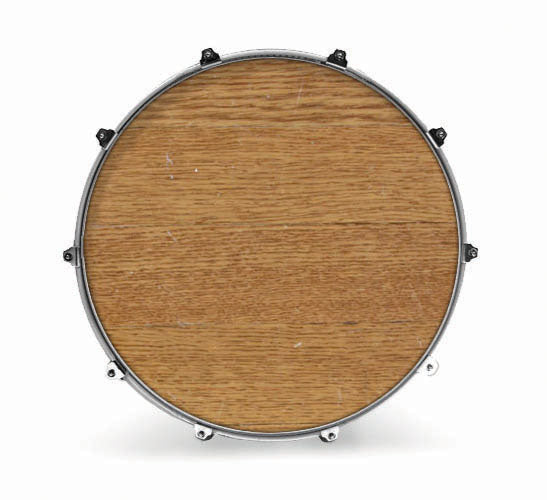 Evans Textures Series Bass Drum Head - Wood 2