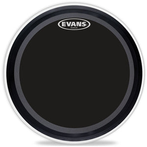 Evans EMAD Onyx Bass Drum Head, 24 Inch
