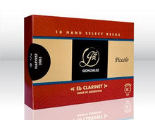 Load image into Gallery viewer, Gonzalez Regular Cut Eb Clarinet (RC) Reeds - 10 Per Box