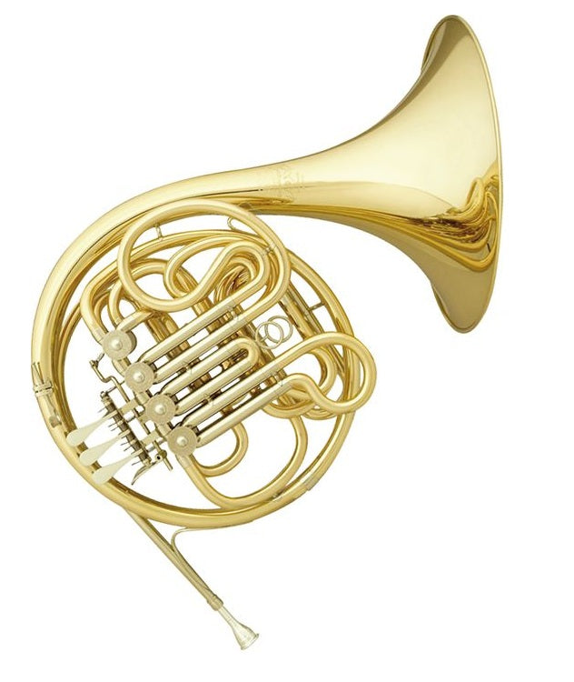 Hans Hoyer Double Geyer F/Bb French Horn - Gold Brass Bell - Lacquer - 802G-L