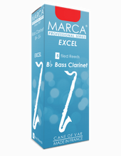Load image into Gallery viewer, Marca Excel Bass Clarinet Reeds - 5 Per Box