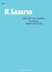 LAZARUS CLARINET METHOD PART 3 - LAZARUS