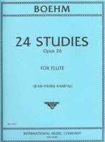 BOEHM 24 STUDIES FOR FLUTE OPUS 26 - 2167
