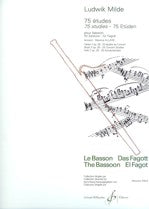 MILDE 75 ETUDES FOR BASSOON BOOK 2 - 524-01745