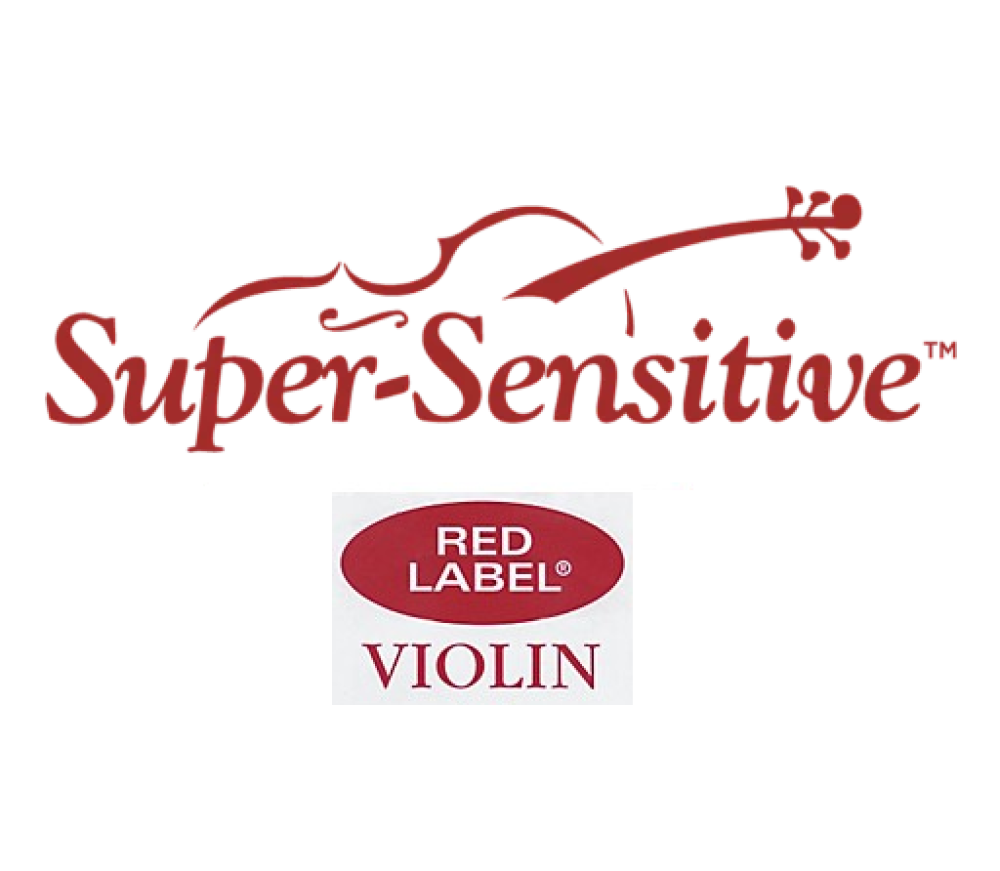 Super Sensitive Red Label Violin D  4/4 Medium Gauge String -  SS2137