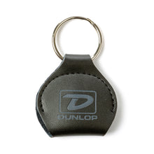 Load image into Gallery viewer, DUNLOP PICKER&#39;S POUCH KEYCHAIN SQUARE D LOGO - 5201SI