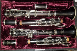 French Pochette A & Bb Double Clarinet Case - 722-B