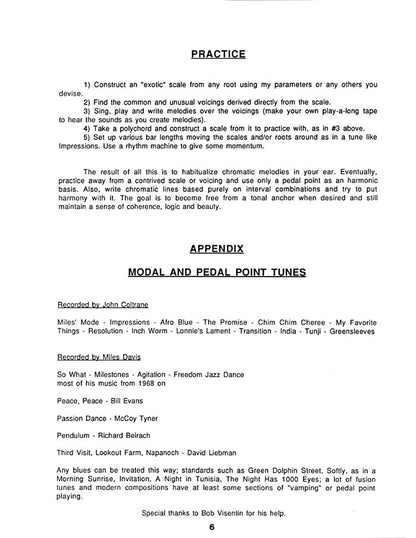 Chromaticism/Non-Diatonic Scales: How to Play Outside the Stated Tonality - David Liebman