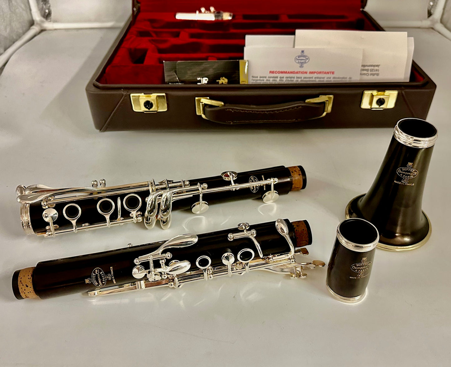 Buffet Crampon R13 A Clarinet Classic Logo with Silver Keys