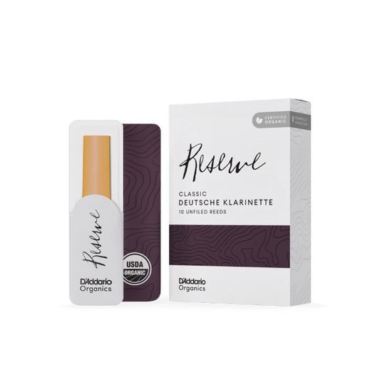 D'Addario Organic Reserve Classic Deutsche Klarinette Reeds