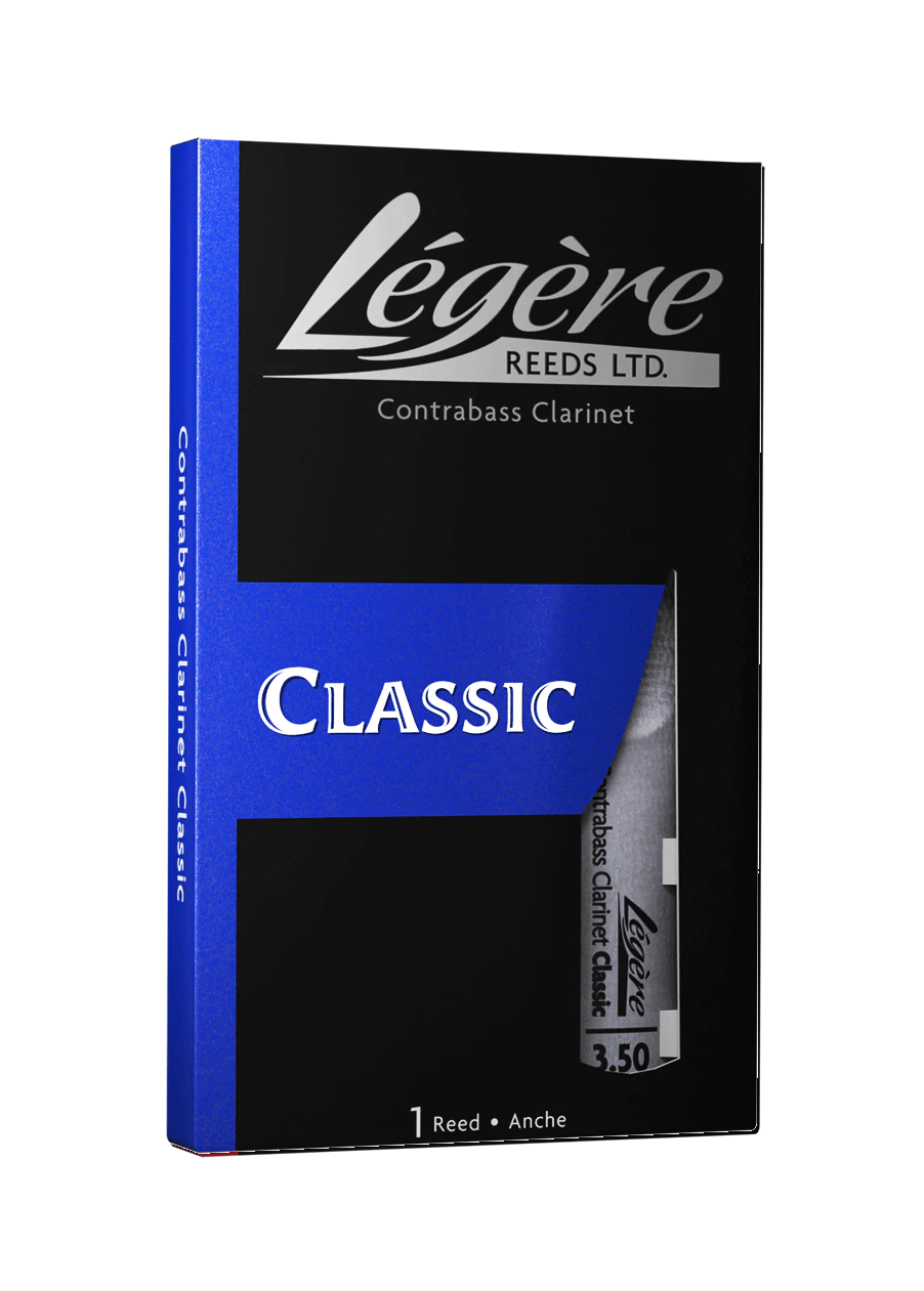 Legere Classic Contrabass Clarinet Reeds - 1 Synthetic Reed