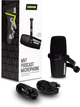 Load image into Gallery viewer, SHURE MV7 Podcast Microphone - Black
